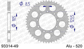Corona AFAM 93314-49 in all. passo 520 T.M. MX 125 2012  -2020